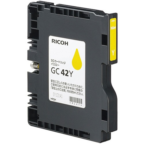 RICOH SGカートリッジ イエロー GC42Y Mサイズ