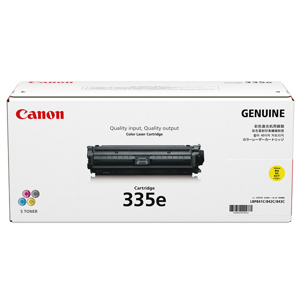 CANON キヤノン トナーカートリッジ335e イエロー CRG-335EYEL